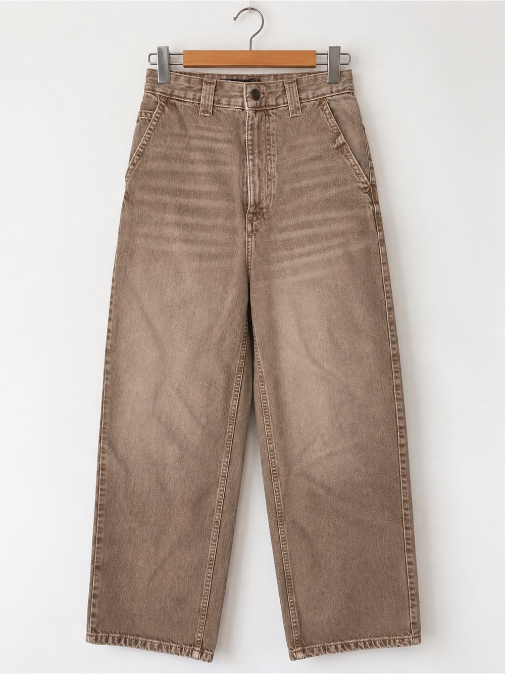 Pull&Bear Brown Wide-Leg Jeans – Size 27 NWOT